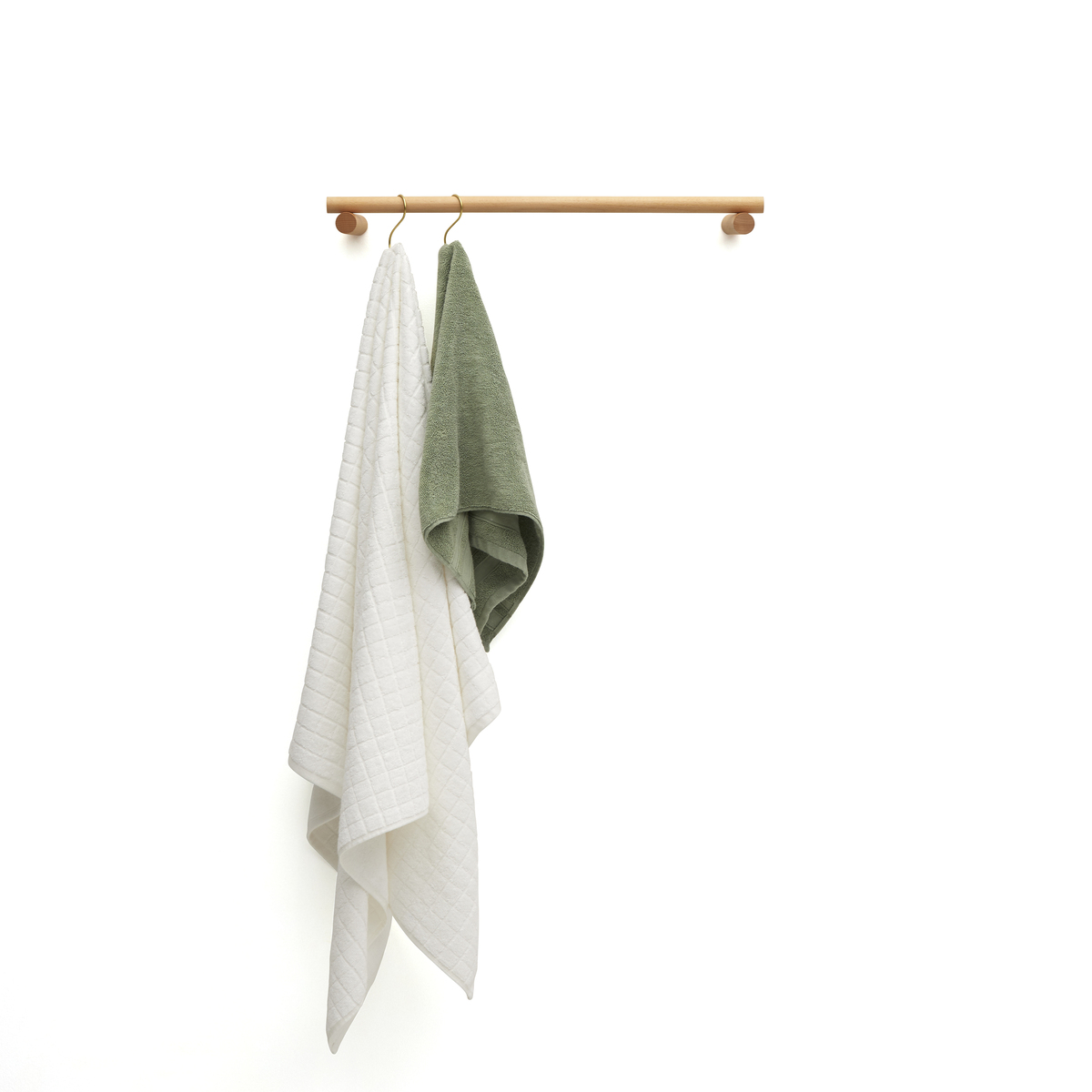 Pax Wood Towel Bar in Espresso – Inside Weather